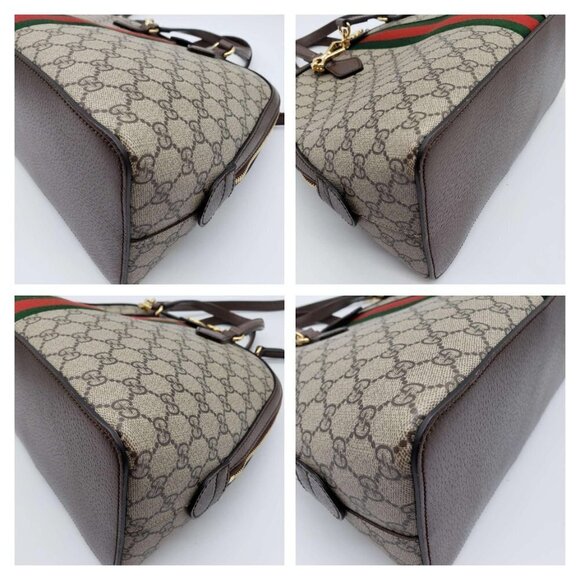 100% Authentic Gucci GG Ophidia Handbag and Shoulder Bag - Picture 11 of 16